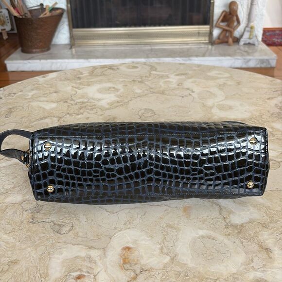 Vintage Due Fratelli Crocodile Leather Shoulder Bag Made in Canada - Picture 7 of 13